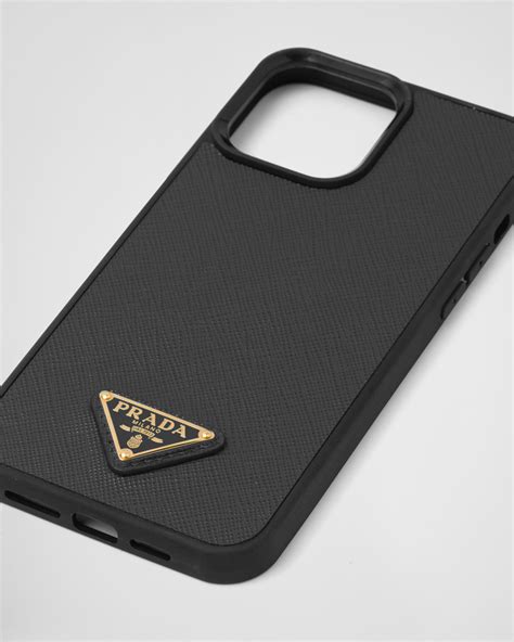 coque prada iphone 13|Saffiano leather iPhone 13 Pro Max cover .